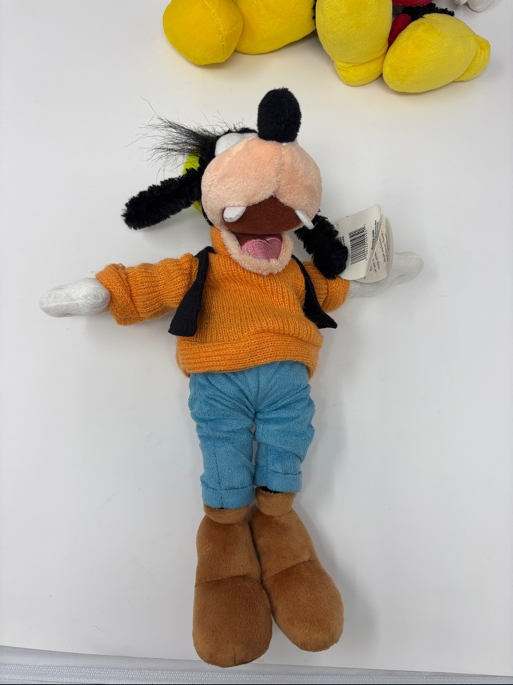 Disney Parks Plush Trio: Mickey, Minnie & Goofy - Black, Red, Yellow, Brown - Picture 2 of 8